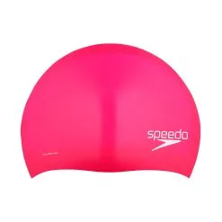 Speedo Solid Long Hair Silicone Cap -Women Sales Store 7510036 660