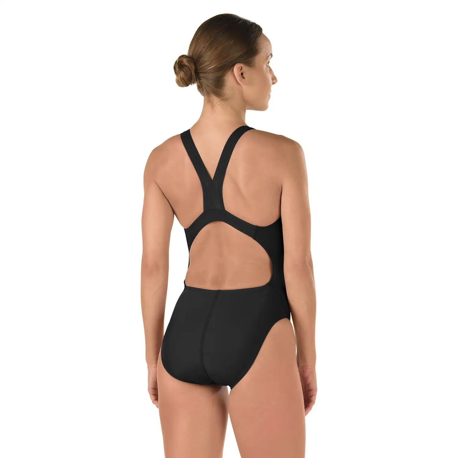 Speedo Girl's PowerFLEX Eco Core Solid Super Proback 4 Speedo Girl's PowerFLEX Eco Core Solid Super Proback - Image 2