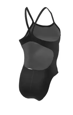 Nike Women's Solid Racerback In Black 4 Nike Women's Solid Racerback In Black - Image 2