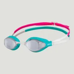 Arena Air Speed Mirrored Goggles -Women Sales Store ArenaAirSpeedMirroredSilverTurquoise