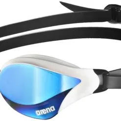 Arena Cobra Core Swipe Mirrored Goggles -Women Sales Store ArenaCOBRACoreSwipeMirroredBlueWhite