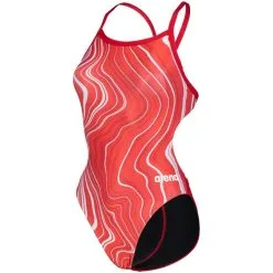 Arena Girl's Marbled Challenge Back One Piece 12 Arena Girl's Marbled Challenge Back One Piece -Women Sales Store ArenaMarbledChallengeRed
