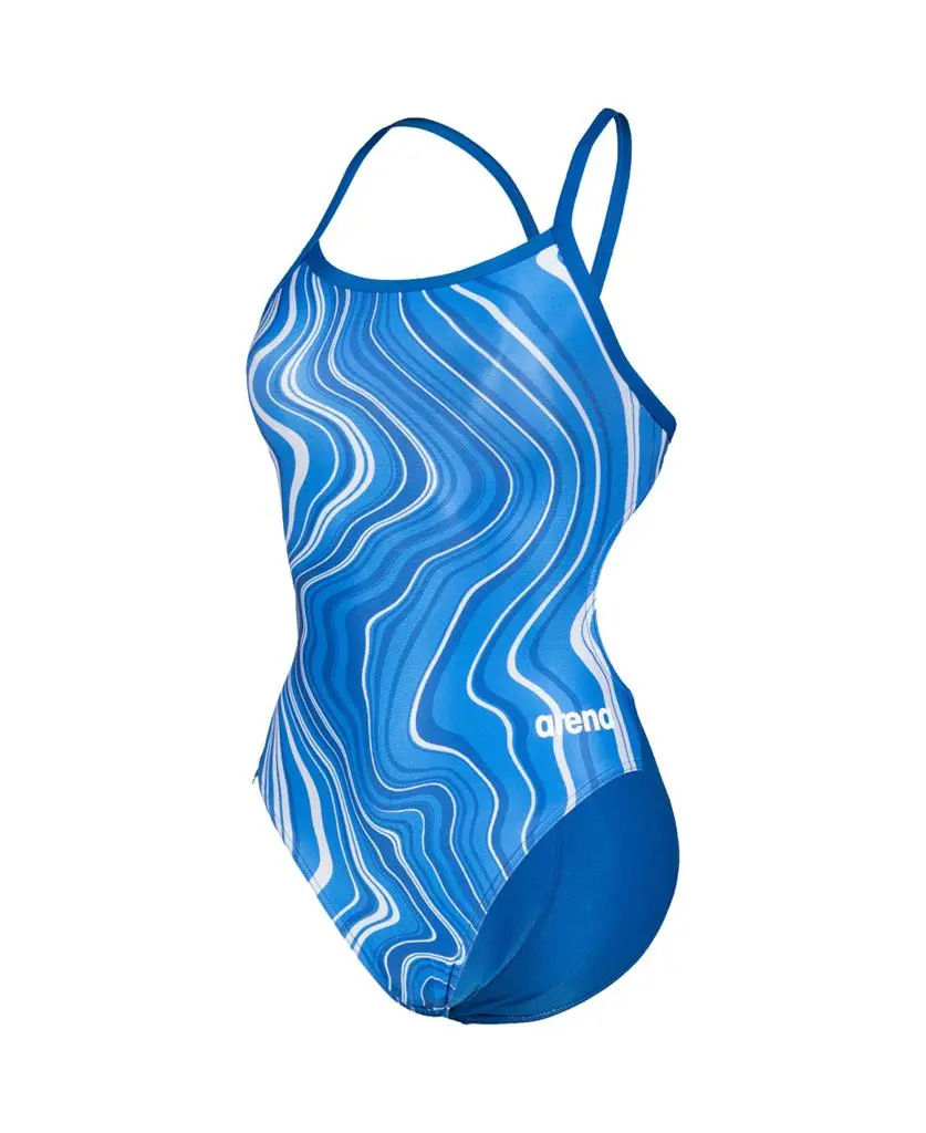 Arena Girl's Marbled Challenge Back One Piece 3 Arena Girl's Marbled Challenge Back One Piece