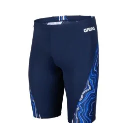 Arena Boy's Marbled Jammer 11 Arena Boy's Marbled Jammer -Women Sales Store ArenaMarbledJammerNavy