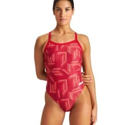 Arena Women's Puzzled Challenge Back One Piece
