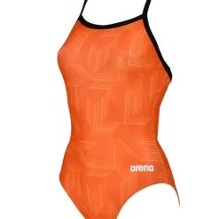 Arena Women's Puzzled Light Drop Back One Piece -Women Sales Store ArenaPuzzledLightDropBlackOrange 1f6b40f4 2c1c 42fe 8bd0 f8a6734163ec