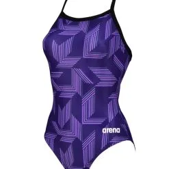 Arena Women's Puzzled Light Drop Back One Piece -Women Sales Store ArenaPuzzledLightDropBlackPurple 0ea81a4c c652 4a46 acbd e6bb4c6f5308