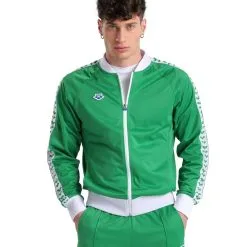 Arena Relax IV Team Jacket -Women Sales Store ArenaRelaxIVTeamJacketGreenWhite