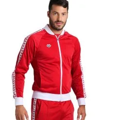 Arena Relax IV Team Jacket -Women Sales Store ArenaRelaxIVTeamJacketRedWhite