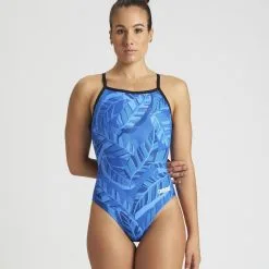Arena Women's Tropicals Pro Light Drop Back One Piece -Women Sales Store ArenaTropicalsLightDropBlackRoyal b170934b 995a 4b20 9171 f1e61ad7ab14