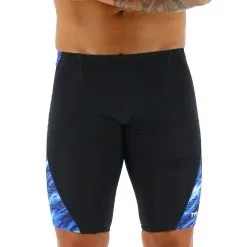 TYR Men's Cadence Blade Splice Jammer Swimsuit -Women Sales Store CandenceJammerBlue 7901c557 e371 47df bed0 21f798ca9680