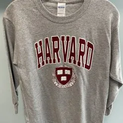 HARVARD Men's & Youth Long Sleeve Gildan Cotton Tee