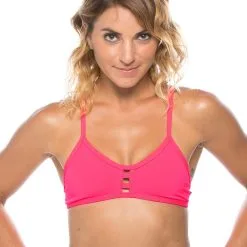 JOLYN Women's Tomcat Bikini Top -Women Sales Store JolynTomcatTopHotPink