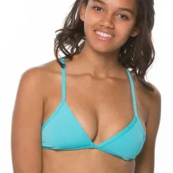 JOLYN Women's Triangle Bikini Top 13 JOLYN Women's Triangle Bikini Top -Women Sales Store JolynTriangleTopHawaiiBlue