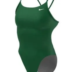 Nike Women's Solid Cutoutfit Suit -Women Sales Store NikeHydrastrongSolidsCutoutGorgeGreen