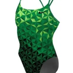 Nike Women's Transform Cutout One Piece -Women Sales Store NikeTransformCutoutGreen