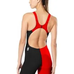 Speedo LZR Racer Pro Female Recordbreaker Kneeskin W/ Comfort Straps -Women Sales Store Speedo LZR Racer Pro Red Back