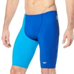 Speedo LZR Racer Pro Jammer W/ Contrast Leg -Women Sales Store Speedo Pro Jammer Blue Front