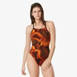 Speedo Women's Fusion Vibe CrossBack Onepiece Swimsuit -Women Sales Store SpeedoFusionVibeCrossBackOrange 9f44543e 41cb 443f 9ebc 380f70d0ea49