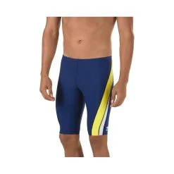 Speedo Men's Launch Splice Jammer -Women Sales Store SpeedoLaunchSpliceJammerNavyGold