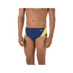 Speedo Men's Launch Splice Racer -Women Sales Store SpeedoLaunchSpliceRacerNavyGold