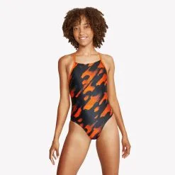 Speedo Girl's Natural Wonder CrossBack Onepiece Swimsuit
