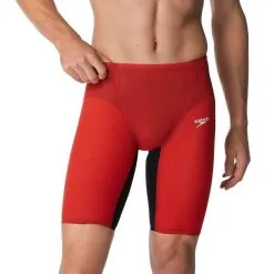 Speedo Fastskin LZR Pure Valor High Waist Jammer -Women Sales Store SpeedoPureValorJammerFieryRed