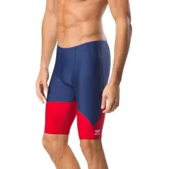 Speedo Boy's Spark Splice Jammer 19 Speedo Boy's Spark Splice Jammer -Women Sales Store SpeedoSparkSpliceJammerNavyRed
