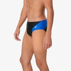 Speedo Boy's PowerFlex Eco Tone Setter Splice Racer -Women Sales Store SpeedoToneSetterRacerBlue