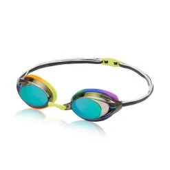 Speedo Jr. Vanquisher 2.0 Mirrored Goggle -Women Sales Store SpeedoVanqRainbowBlack