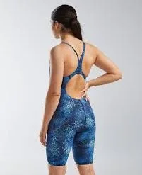 TYR Women's Akurra Thresher Open Back -Women Sales Store TYRAkurraThresherOpenBackTPAFON6ABlueBack