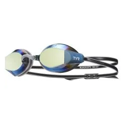 TYR BlackOps 140 EV Mirrored Racing Nano Fit Goggles -Women Sales Store TYRBLACKOPS140EVRACINGMIRROREDNANOFITGOGGLESGoldBlack