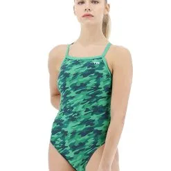 TYR Women's Camo Diamondfit Swimsuit -Women Sales Store TYRCamoDiamondGreen 7b2104a3 c2f4 4939 848d 39713c205b7f