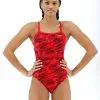 TYR Girl's Camo Diamondfit Swimsuit 1 TYR Girl's Camo Diamondfit Swimsuit -Women Sales Store TYRCamoDiamondRed