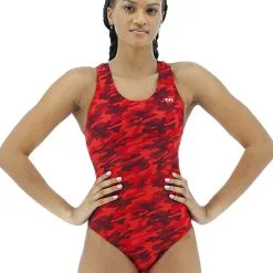 TYR Women's Camo Maxfit Swimsuit -Women Sales Store TYRCamoMaxRed 13f9c272 7be5 4902 8e1a 1241e875de1c
