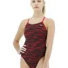 TYR Girl's Fizzy Cutoutfit Swimsuit -Women Sales Store TYRFizzyCutoutRed