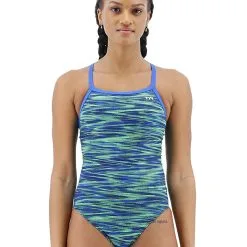 TYR Women's Fizzy Diamondfit Swimsuit -Women Sales Store TYRFizzyDiamondBlueGreen 3d6b1641 6fa2 48f1 bcbd 48f92b727a4c