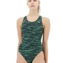 TYR Girl's Fizzy Maxfit Swimsuit -Women Sales Store TYRFizzyMaxGreen