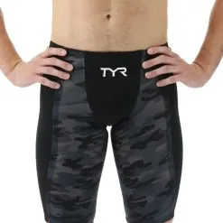 TYR Men's Shockwave High Waist Camo Jammer Tech Suit
