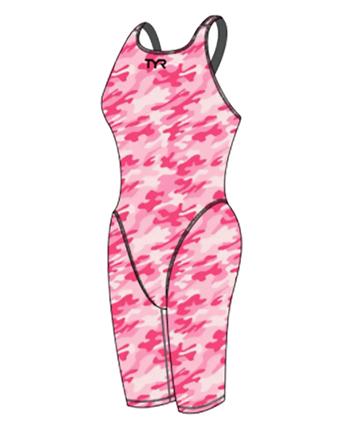 TYR Women's Thresher Camo Open Back 4 TYR Women's Thresher Camo Open Back - Image 2