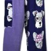 Kiki's Nation Towel Pants -Women Sales Store TowelPantsPurpleDogs 1