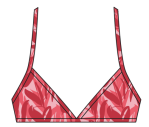 JOLYN Women's Triangle Bikini Top 7 JOLYN Women's Triangle Bikini Top - Image 5
