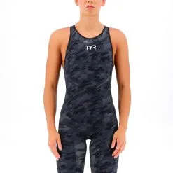 TYR Women's Venzo Camo Closed Back Tech Suit