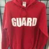 Red Gildan Guard Hooded Sweatshirt -Women Sales Store image 01 e1526485832509 scaled 2