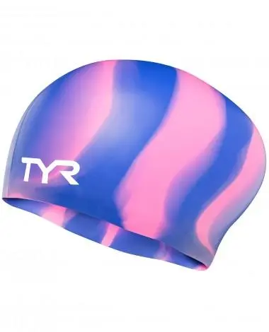 TYR Long Hair Silicone Swim Cap 4 TYR Long Hair Silicone Swim Cap - Image 2