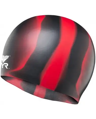 TYR Multi-Color Silicone Swim Cap 3 TYR Multi-Color Silicone Swim Cap