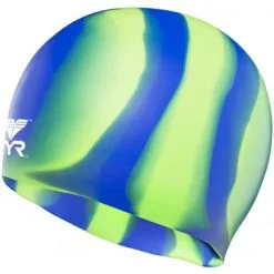 TYR Multi-Color Silicone Swim Cap 10 TYR Multi-Color Silicone Swim Cap -Women Sales Store lcsm 310 alt1