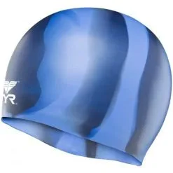 TYR Multi-Color Silicone Swim Cap 11 TYR Multi-Color Silicone Swim Cap -Women Sales Store lcsm 420 alt1