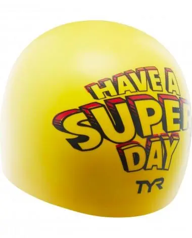 TYR Super Day Silicone Swim Cap 4 TYR Super Day Silicone Swim Cap - Image 2