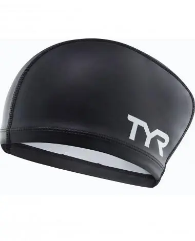 TYR Long Hair Silicone Comfort Swim Cap 3 TYR Long Hair Silicone Comfort Swim Cap